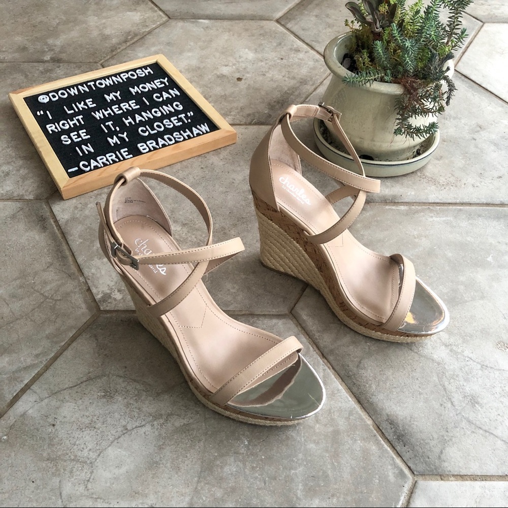 Charles David Espadrille Aden Wedge